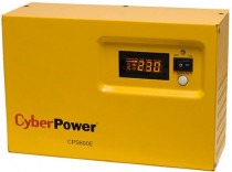 ИБП CYBERPOWER для котла, 600ВА/420Вт, ЖК-дисплей, входное напряжение: 170-270В перем. тока или 12В пост. тока, однофазное, чистая синусоида, ток заряда 10А, 162х240х90мм (CPS600E)