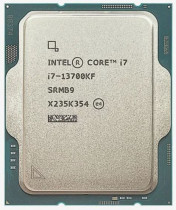 Процессор INTEL Socket 1700, Core i7 - 13700KF, 16-ядерный, 3400 МГц, Turbo: 5400 МГц, Raptor Lake, Кэш L2 - 24 Мб, L3 - 30 Мб, 10 нм, 125 Вт, OEM (CM8071504820706)