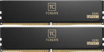 Комплект памяти TEAM GROUP 64 Гб, 2 модуля DDR5, 48000 Мб/с, CL34-44-44-84, 1.3 В, радиатор, 6000MHz, Team T-Create Expert, 2x32Gb KIT (CTCED564G6000HC34BDC01)