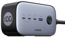 Сетевое зарядное устройство UGREEN 100 Вт, 1x USB, 3x USB Type-C, CD270 Space Gray (60167_)