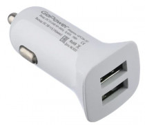 АЗУ GoPower 15 Вт, сила тока 3.1 A, 2x USB, GPC06-2U (00-00022625)