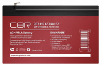 Аккумуляторная батарея CBR VRLA (12В 8Ач), клеммы F2 (CBT-HR1234W-F2)