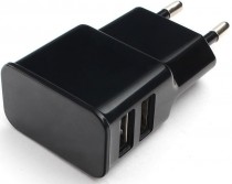 Сетевое зарядное устройство CABLEXPERT 10.5 Вт, 2x USB 2.1A (MP3A-PC-12)