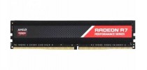 Память AMD RADEON 16 Гб, 1 модуль DDR4 DIMM, 19200 Мб/с, CL16, 1.2 В, радиатор, 2400MHz, Radeon R7 Performance Series Black Gaming Memory (R7S416G2400U2S)