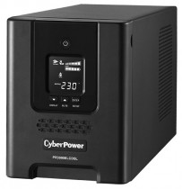 ИБП CYBERPOWER Line-Interactive, 3000VA/2700W, 8 -320 С13, 1 C19 розеток, USB&Serial, SNMPslot, LCD дисплей, Black (PR3000ELCDSL)