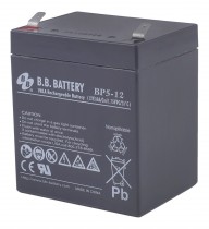 Аккумуляторная батарея B.B. BATTERY ёмкость 5 Ач, напряжение 12 В, BABP5-12 (BP 5-12 12V 5Ah)