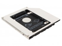Оптибей ESPADA 9,5 mm optibay, hdd caddy SATA/miniSATA (SlimSATA) для подключения HDD/SSD 2,5