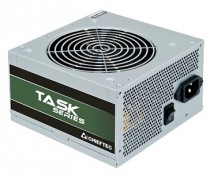 Блок питания CHIEFTEC 400 Вт, ATX, активный PFC, 120 мм, 80 PLUS Bronze, Task, OEM (TPS-400S-Bulk)