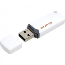 Флеш диск QUMO 16 Гб, USB 2.0, Optiva 02 White (QM16GUD-OP2-white)