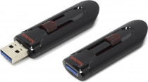 Флеш диск SANDISK 128 Гб, USB 3.0, выдвижной разъем, Cruzer Glide (SDCZ600-128G-G35)