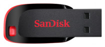 Флеш диск SANDISK 64 Гб, USB 2.0, Cruzer Blade (SDCZ50-064G-B35)