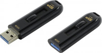 Флеш диск SILICON POWER 32 Гб, USB 3.1, выдвижной разъем, Blaze B21 Black (SP032GBUF3B21V1K)