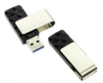 Флеш диск SILICON POWER 32 Гб, USB 3.0, Blaze B30 Black (SP032GBUF3B30V1K)
