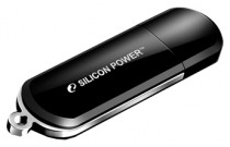 Флеш диск SILICON POWER 16 Гб, USB 2.0, LuxMini 322 (SP016GBUF2322V1K)