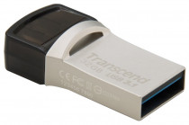 Флеш диск Transcend 32 Гб, USB 3.1/USB Type C, водонепроницаемый корпус, JetFlash 890 (TS32GJF890S)