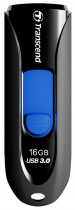 Флеш диск TRANSCEND 16 Гб, USB 3.0, выдвижной разъем, JetFlash 790 (TS16GJF790K)