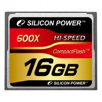 Карта памяти SILICON POWER 16 Гб, Compact Flash, 600 x (SP016GBCFC600V10)