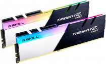 Комплект памяти G.SKILL 32 Гб, 2 модуля DDR4, 25600 Мб/с, CL16-18-18-38, 1.35 В, радиатор, подсветка, 3200MHz, Trident Z Neo, 2x16Gb KIT (F4-3200C16D-32GTZN)