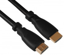 Кабель GREENCONNECT 15.0m HDMI версия 2.0, HDR Ultra HD 4K60 Hz/ 5K30Hz, 3D, Ethernet 18.0 Гбит/с, OD8.0mm, 28/26 AWG, черный, (GCR-HM312-15.0m)