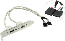 Планка ESPADA расширения в корпус USB2.0 -2 порта, (EBRCT-2PrtUSB2)