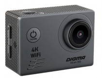 Экшн-камера DIGMA DiCam 300 серый (DC300)