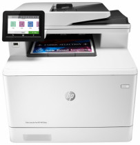 МФУ HP лазерный, цветная печать, A4, двусторонняя печать, планшетный/протяжный сканер, ЖК панель, Ethernet, Wi-Fi, AirPrint, Bluetooth, Color LaserJet Pro M479fdw (W1A80A)