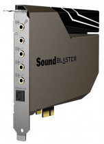 Звуковая карта внутренняя CREATIVE PCI-E, вывод многоканального звука, ASIO v. 2.3, ЦАП 32 бит / 384 кГц, Sound Blaster AE-7 (70SB180000000)