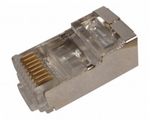 Коннектор REXANT Джек RJ-45 8P8C CAT 5e (экран) 100 шт. (05-1023 100шт)