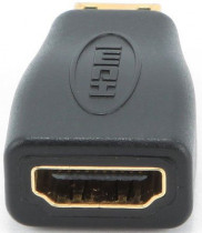 Переходник GEMBIRD HDMI-miniHDMI 19F/19M, золотые разъемы, пакет (A-HDMI-FC)