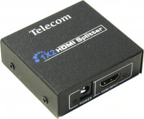 Разветвитель TELECOM HDMI 1=>2 , каскадируемый , 1.4v+3D (TTS5010)