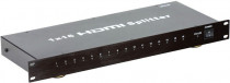 Разветвитель VCOM HDMI Splitter 1 to 16 3D Full-HD 1.4v, каскадируемый (DD4116)