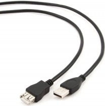 Удлинитель BURO USB A(m) USB A(f) 1.8м (USB2.0-AM-AF-S)