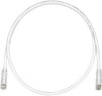 Патч-корд PANDUIT вилка RJ-45-вилка RJ-45 кат.6 2м белый ПВХ (UTPSP2MY)