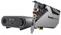 Звуковая карта внутренняя CREATIVE PCI-E, вывод многоканального звука, внешний модуль регулировки звука, asio 2.3, ЦАП 32 бит / 384 кГц, Sound BlasterX AE-9 RTL (70SB178000000)