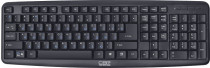 Клавиатура CBR проводная, мембранная, цифровой блок, USB, KB109, KB-109, чёрный (KB 109 Black)