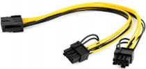 Разветвитель питания GEMBIRD для видеокарт Cablexpert 8-pin PCI-E, 30см (CC-PSU-85)