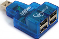 USB хаб GEMBIRD USB2.0 Mini 4-port (UHB-CN224)