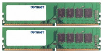 Комплект памяти PATRIOT MEMORY 8 Гб, 2 модуля DDR4, 21300 Мб/с, CL19-19-19-43, 1.2 В, 2666MHz, Signature, 2x4Gb KIT (PSD48G2666K)