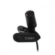 Микрофон CBR петличный, конденсаторный, всенаправленный, jack 3.5 мм (CBM 010 Black)