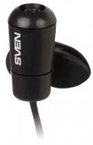 Микрофон SVEN петличный, электретный, всенаправленный, jack 3.5 мм, MK-170 (SV-014858)