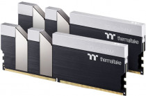 Комплект памяти THERMALTAKE 16GB DDR4 3200 DIMM TOUGHRAM Black Gaming Memory Non-ECC, CL16, 1.35V, Heat Shield, XMP 2.0, Kit (2x8GB), RTL (R017D408GX2-3200C16A)