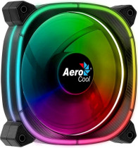 Вентилятор для корпуса AEROCOOL 120 мм, 4-pin PWM, подсветка ARGB (ASTRO 12)