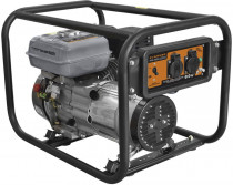 Генератор бензиновый CARVER однофазный, 3 кВт (220 В), PPG- 3900А Builder (01.020.00017)