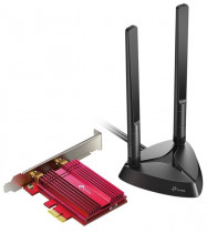 Wi-Fi адаптер PCI TP-LINK + Bluetooth, стандарт Wi-Fi: 802.11ax, стандарт Bluetooth: 5.0, максимальная скорость 2976 Мбит/с (Archer TX3000E)