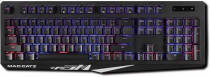 Клавиатура MAD CATZ S.T.R.I.K.E. 2 чёрная US layout, мембрана, RGB подсветка, аллюминиевая рама, USB (KS13MRUSBL000-0)