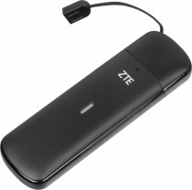 Модем ZTE 2G/3G/4G MF833R USB Firewall +Router внешний черный (MF833R black)