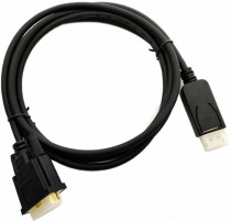 Кабель BURO 1.1v DisplayPort (m)/DVI-D (Dual Link) (m) 2м. Позолоченные контакты черный (BHP DPP_DVI-2)