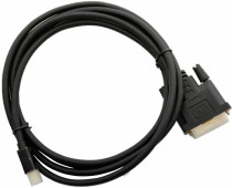 Кабель BURO 1.1v miniDisplayport (m)/DVI-D (Dual Link) (m) 2м. Позолоченные контакты черный (BHP MDPP-DVI-2)