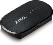 Модем ZYXEL 4G/Wi-Fi роутер, 2.4 ГГц, стандарт Wi-Fi: 802.11n, максимальная скорость: 300 Мбит/с, WAH7601 (WAH7601-EUZNV1F)