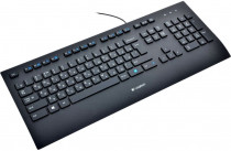 Клавиатура LOGITECH проводная, мембранная, цифровой блок, USB, K280e Black, чёрный (920-005215)